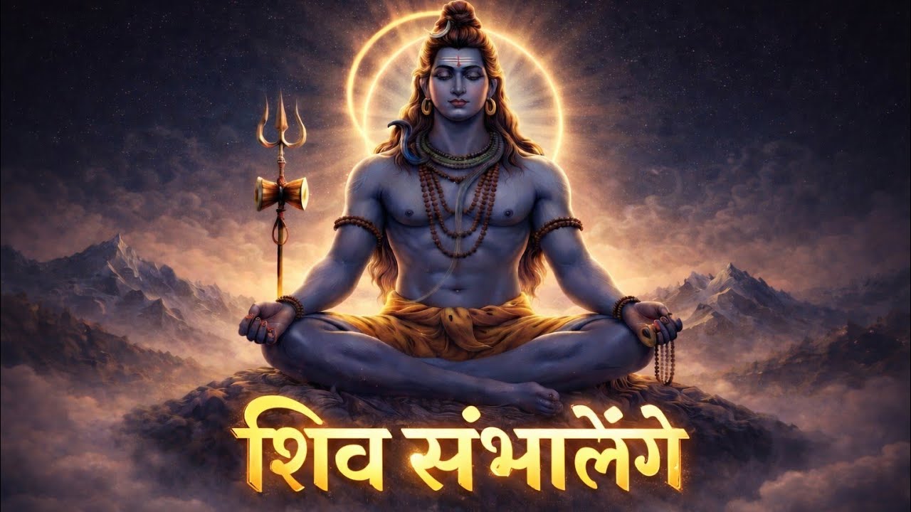 शिव साक्षी ध्यान स्तुति 🙏 | Let Shiva Handle Everything | stress,fear and overthink removal mantra