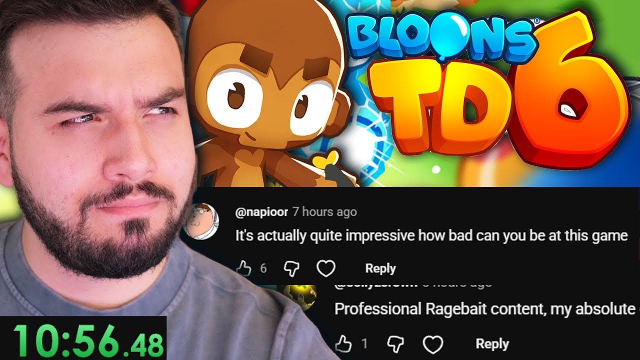 I Tried To Speedrun BloonsTD6 BUT I have never played it