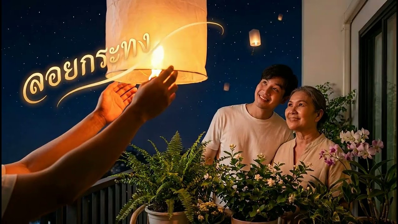 🎶 ดนตรีลอยกระทง ศักดิ์สิทธิ์ ฟังแล้วสบายใจ | 3 นาที 🎶
