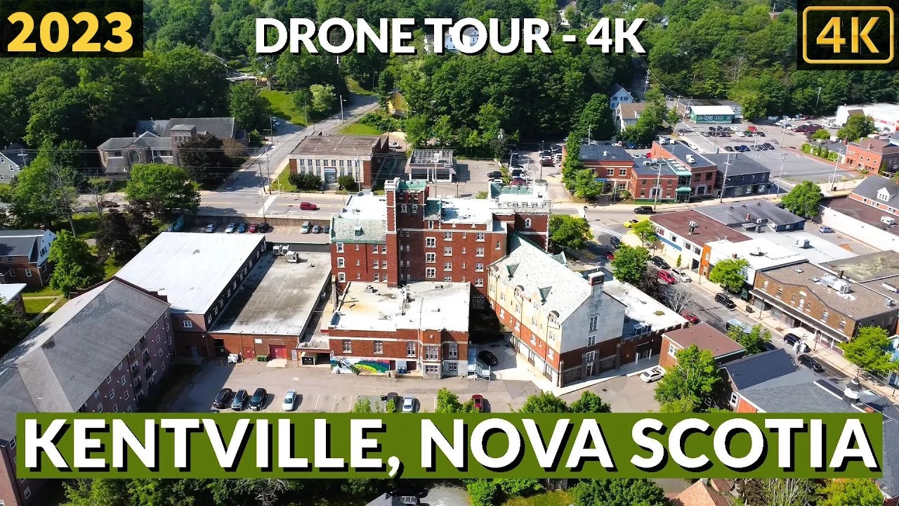 Kentville, Nova Scotia Elevated Elegance:  A Breathtaking 4K Drone Tour
