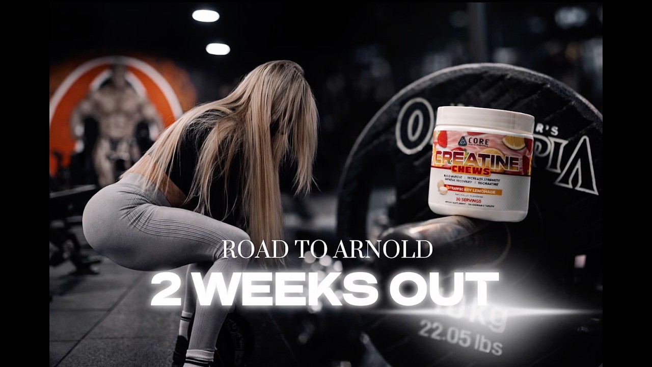 2 WEEKS OUT ARNOLD CLASSIC- GLUTES SESSION