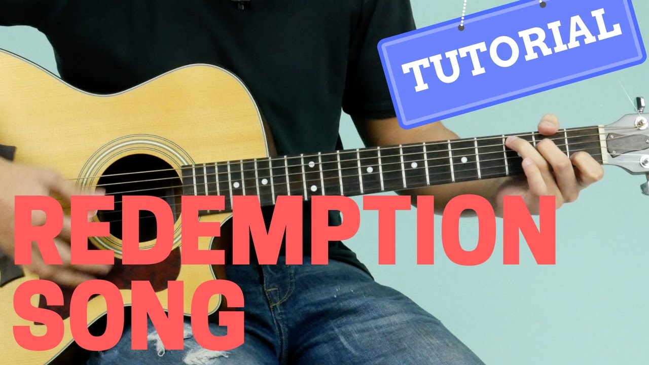 TUTORIAL 🎸 CHITARRA: REDEMPTION SONG Bob Marley