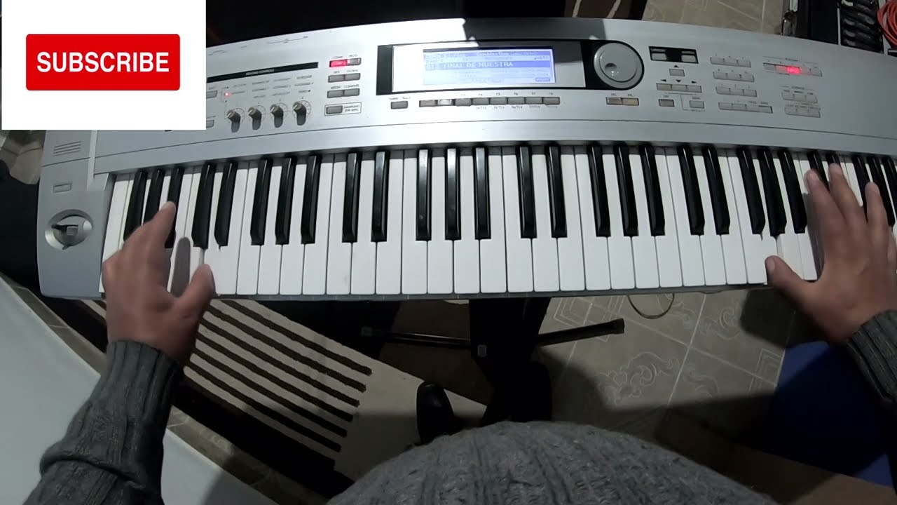 EL FINAL DE NUESTRA HISTORIA Grupo Quintana, Tutorial Teclado.