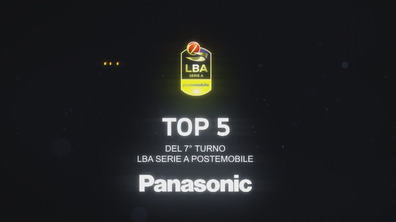 La Top 5 del 7&deg; turno LBA Serie A PosteMobile
