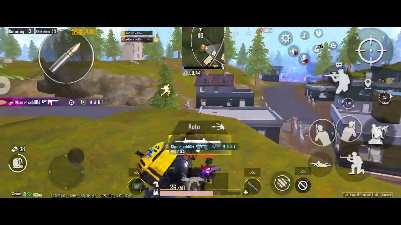Livik match in chicken dinner guys subscribe to my channel plzzz #