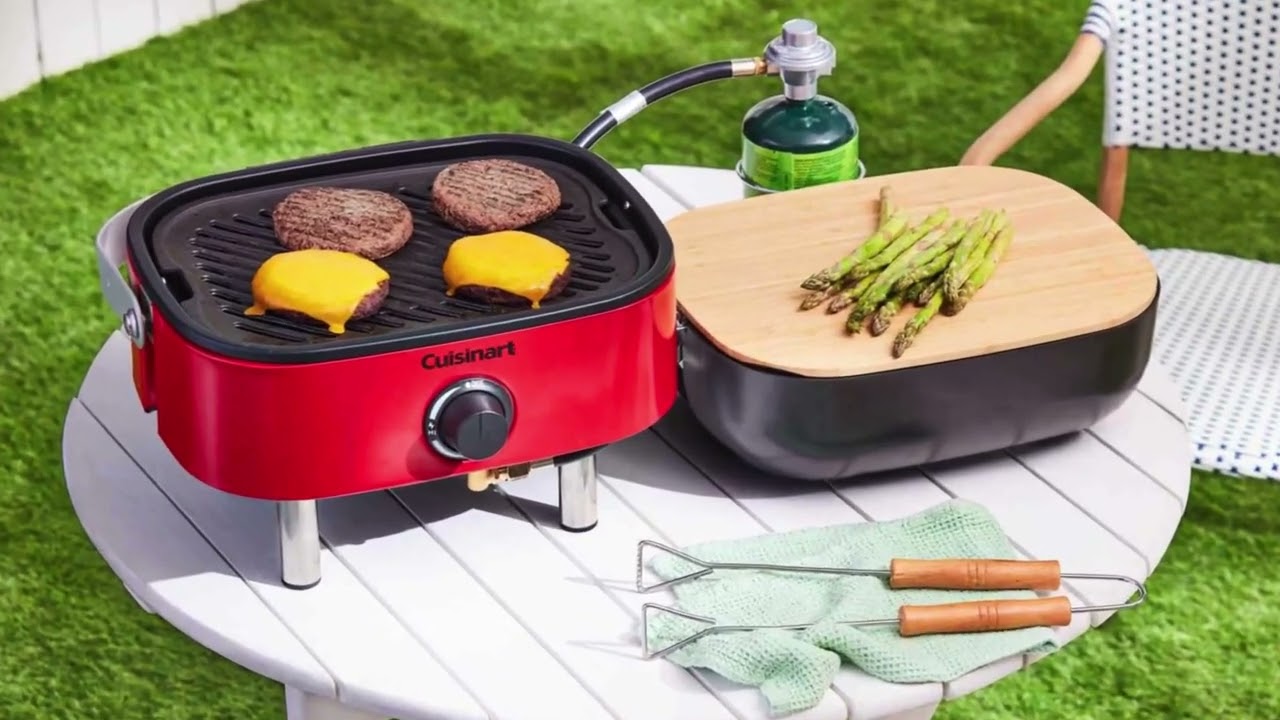 Cuisinart CGG-750 🔥 Portable Gas Grill for Adventures Anywhere!