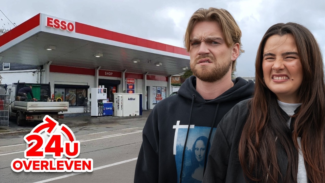 1 Dag Overleven Op Alleen Tankstations **MET JULIA**