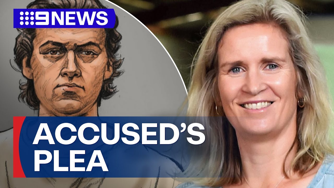 Samantha Murphy's husband watches as accused killer pleads not guilty | 9 News Australia