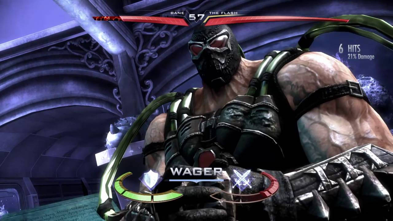 Injustice: Biohazard (Bane) vs HoneyBee (Flash)
