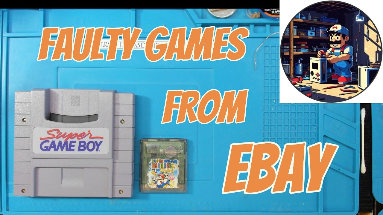 Some faulty game fixes from ebay