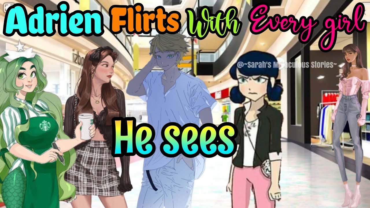 Flirting with Every girl i see~Prank on Marinette|Adrienette vlogging|Ep54