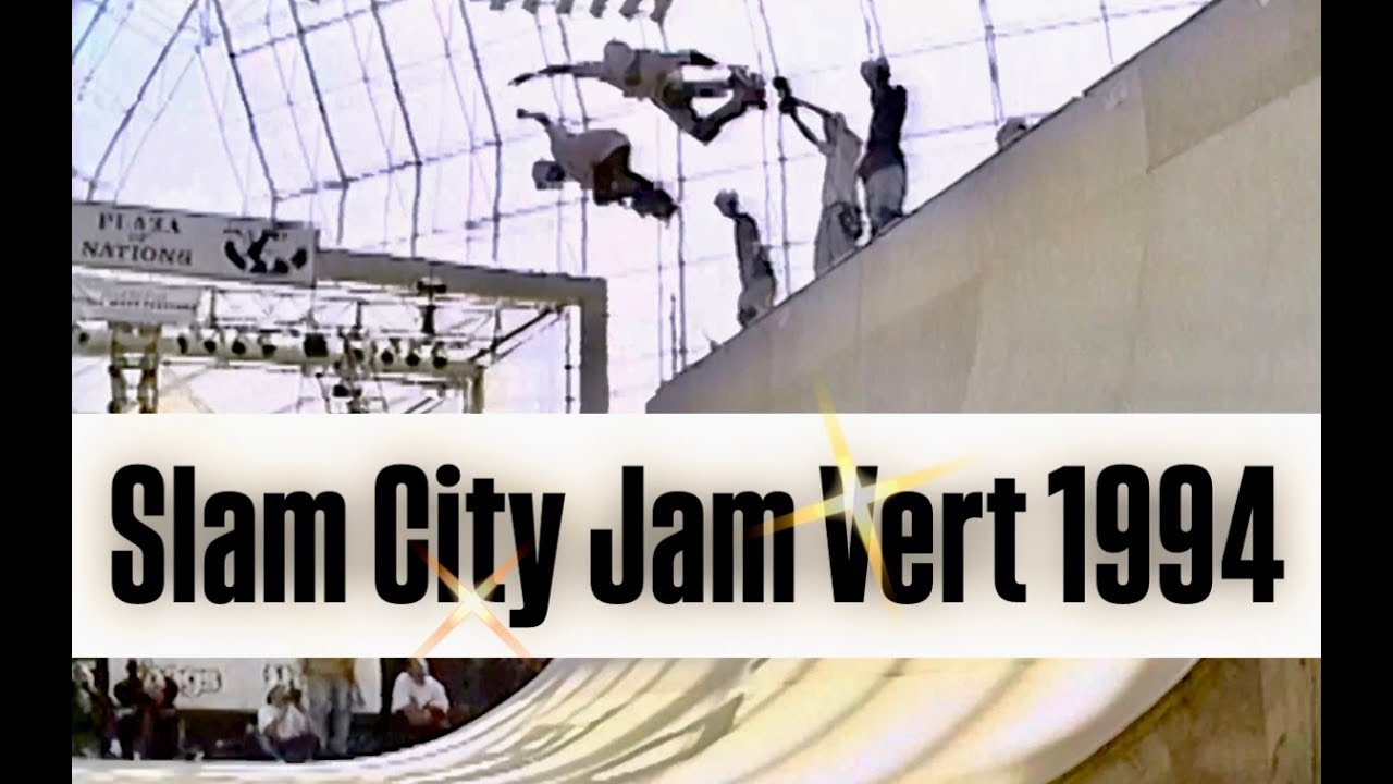 Rare Slam City Jam 1994 Vert Practice – Raw Hi8 Footage | Vancouver Skateboarding History