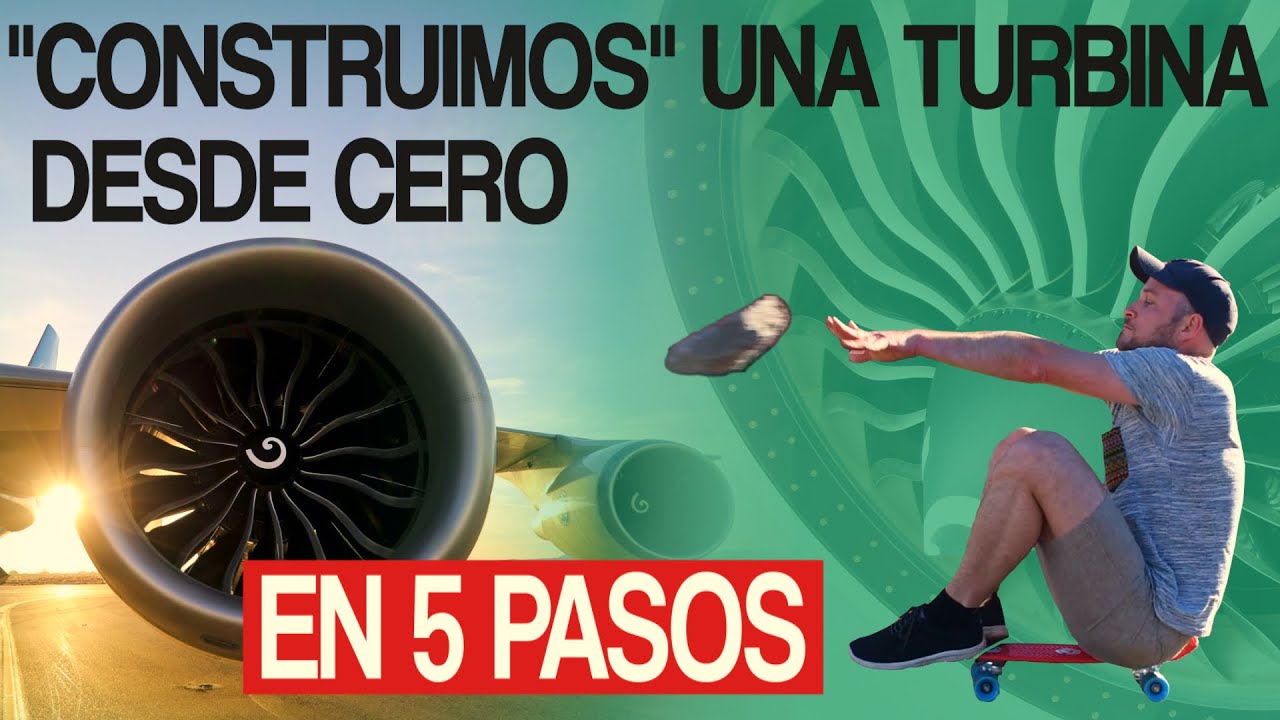 ¿Cómo FUNCIONA un MOTOR de AVIÓN? (El Secreto de su Potencia) ✈️🔥