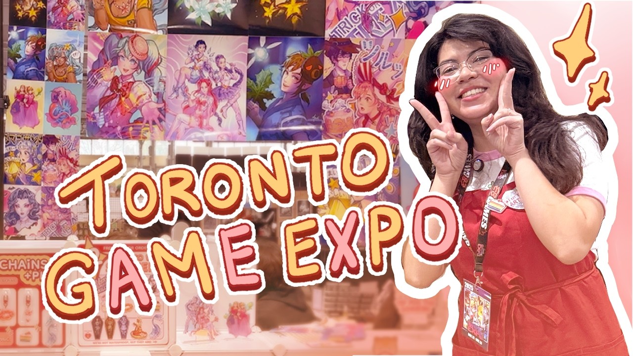 MY FIRST TORONTO ARTIST ALLEY! | Toronto Game Expo Artist Alley Vlog