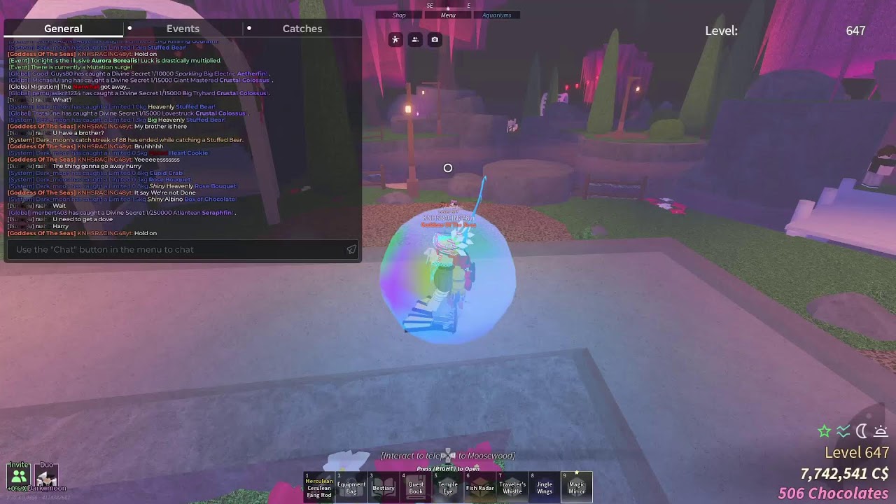 Playing fisch