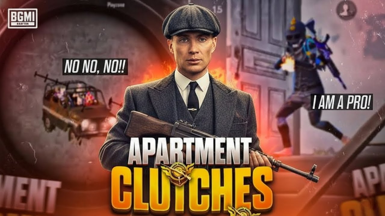 Ultimate Apartment clutches 🔱 Nothing 2a 60fps Player | BGMI #bgmi#pubgmobile#kemo#bixiop#clutches
