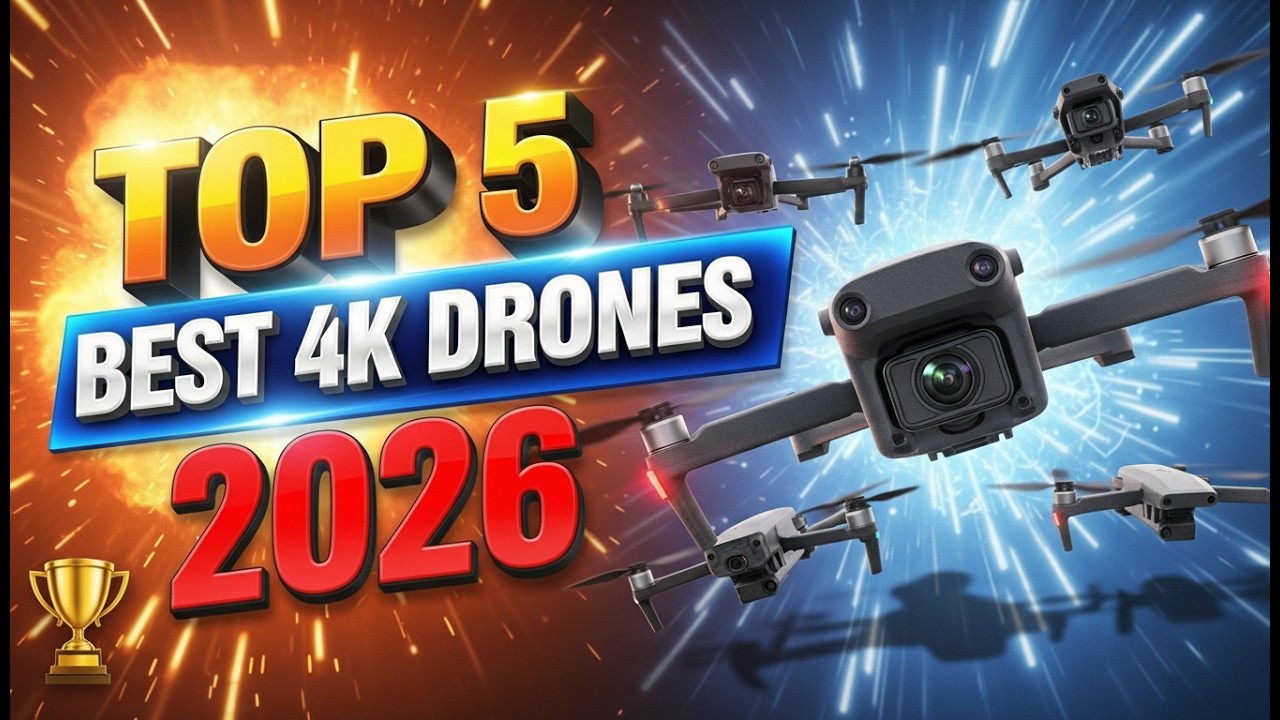 Best GPS Camera Drones for Adults 2026