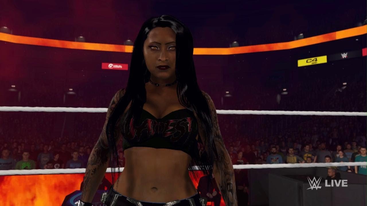 Grace - Maria 🆚 Aliyah #WWE2K23