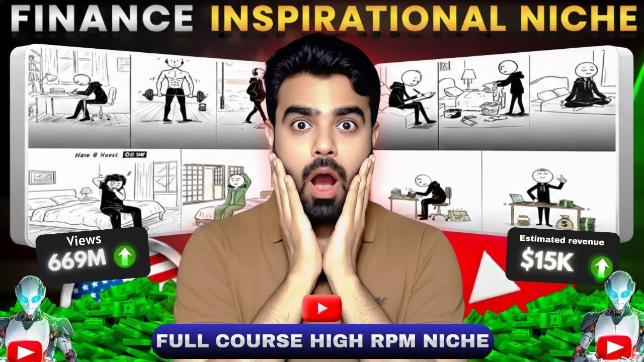 How I Create Viral Finance Videos with Ai Free | High RPM USA Niche (Step by Step)
