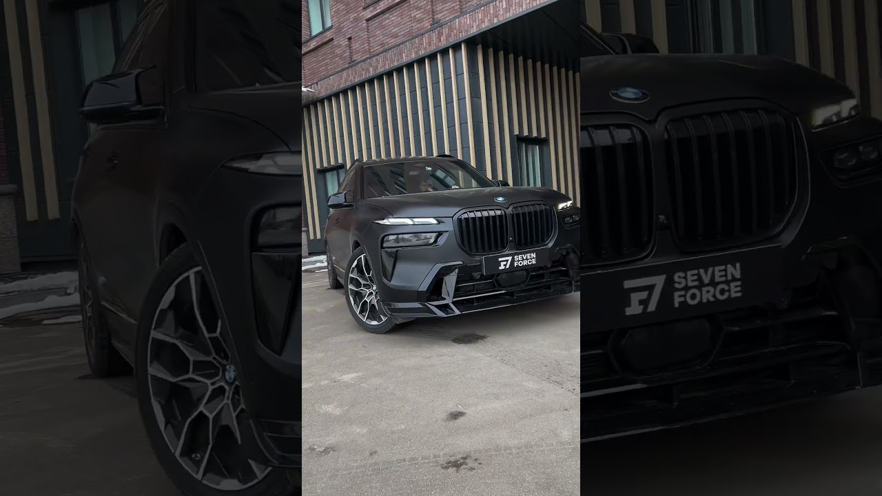 Установили обвес на новый BMW X7 и сделали ТО. Как Вам новый кузов ?