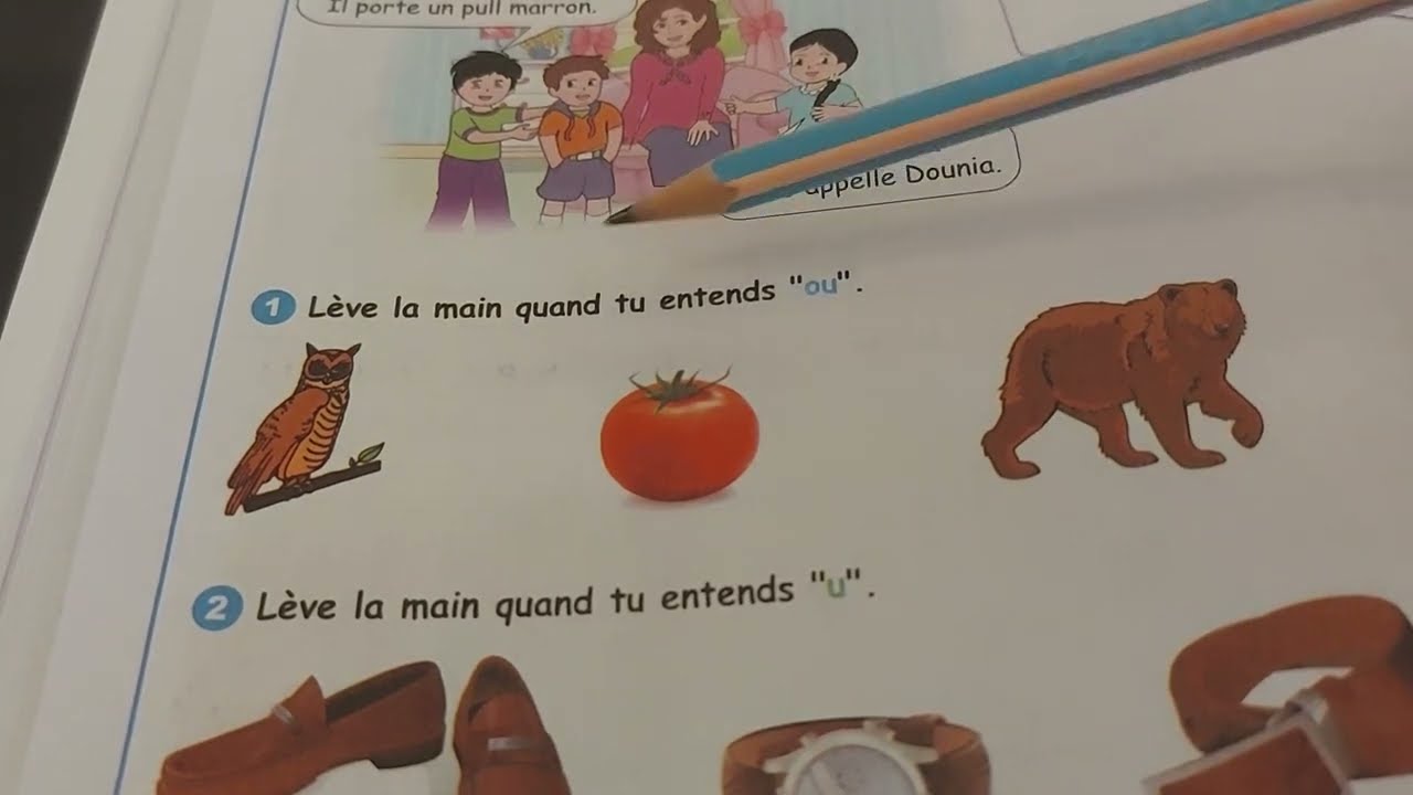 كتاب الفرنسية 3 ابتدائي صفحة 36 /Livre français 3AP page 36
