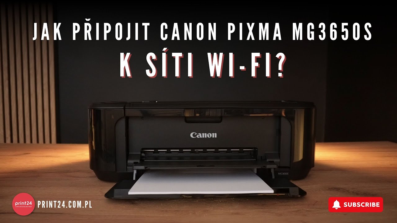 🖨️Drukarka Canon MG3650S - nastaven&iacute; a instalace Wi-Fi