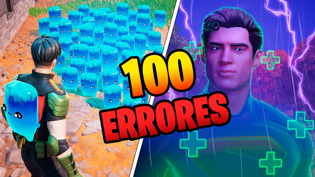 LOS 100 PEORES BUGS DE FORTNITE