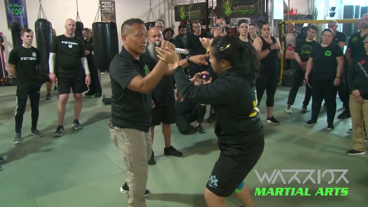 Master Apolo Ladra Warrior Kali Flow Drills Part 1 at Warrior Martial Arts Certification Seminars