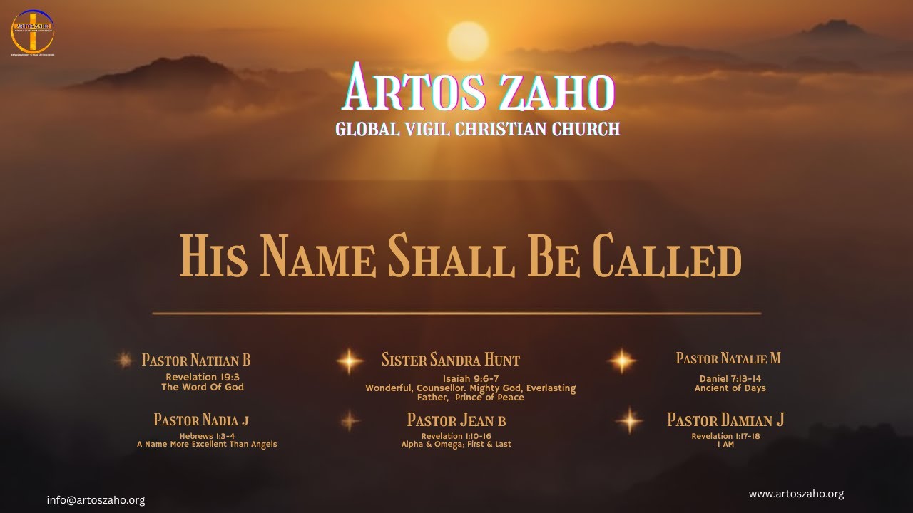 Saturday Prayer ||  27th December 2025 || His Name Shall Be Called