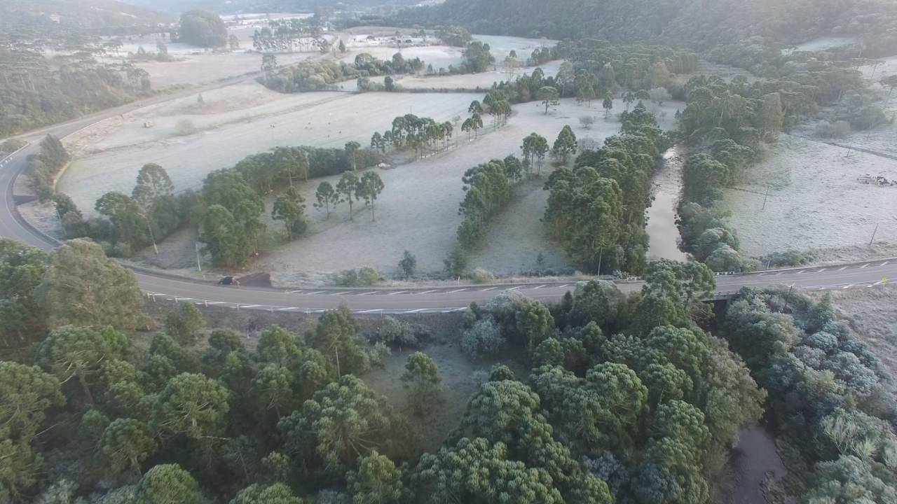 Geada + Drone em Urubici - DJI Phantom 3 Professional