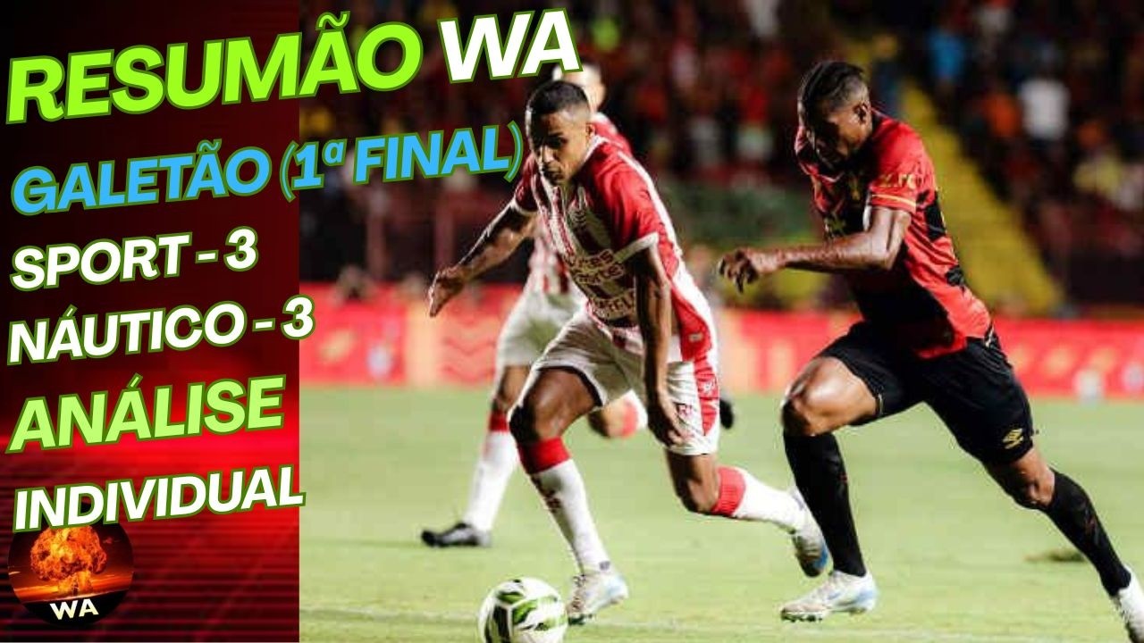 SPORT 3x3 NÁUTICO - ANÁLISE INDIVIDUAL (1º JOGO DA FINAL) #wareporter100 