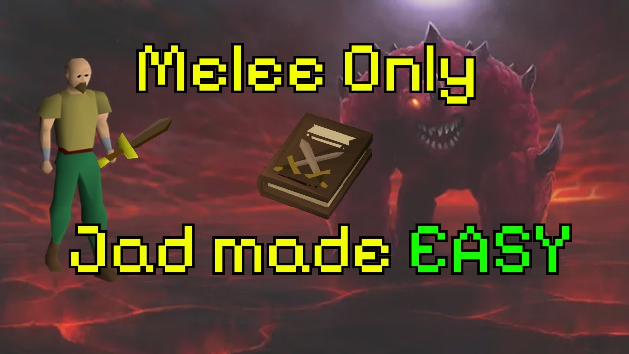 Melee Only Jad Guide (Quick & Easy) &ndash; Facing Jad Head On [OSRS]