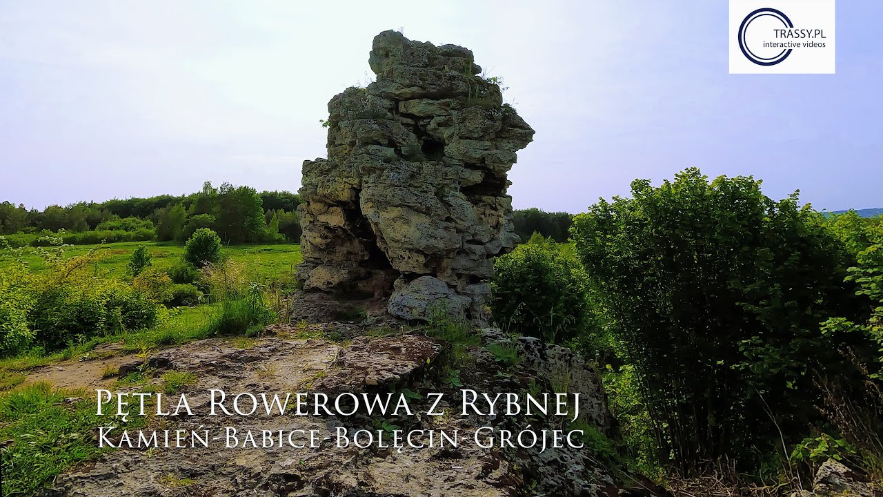Pętla rowerowa z Rybnej. Kamień Babice Bolęcin Grójec