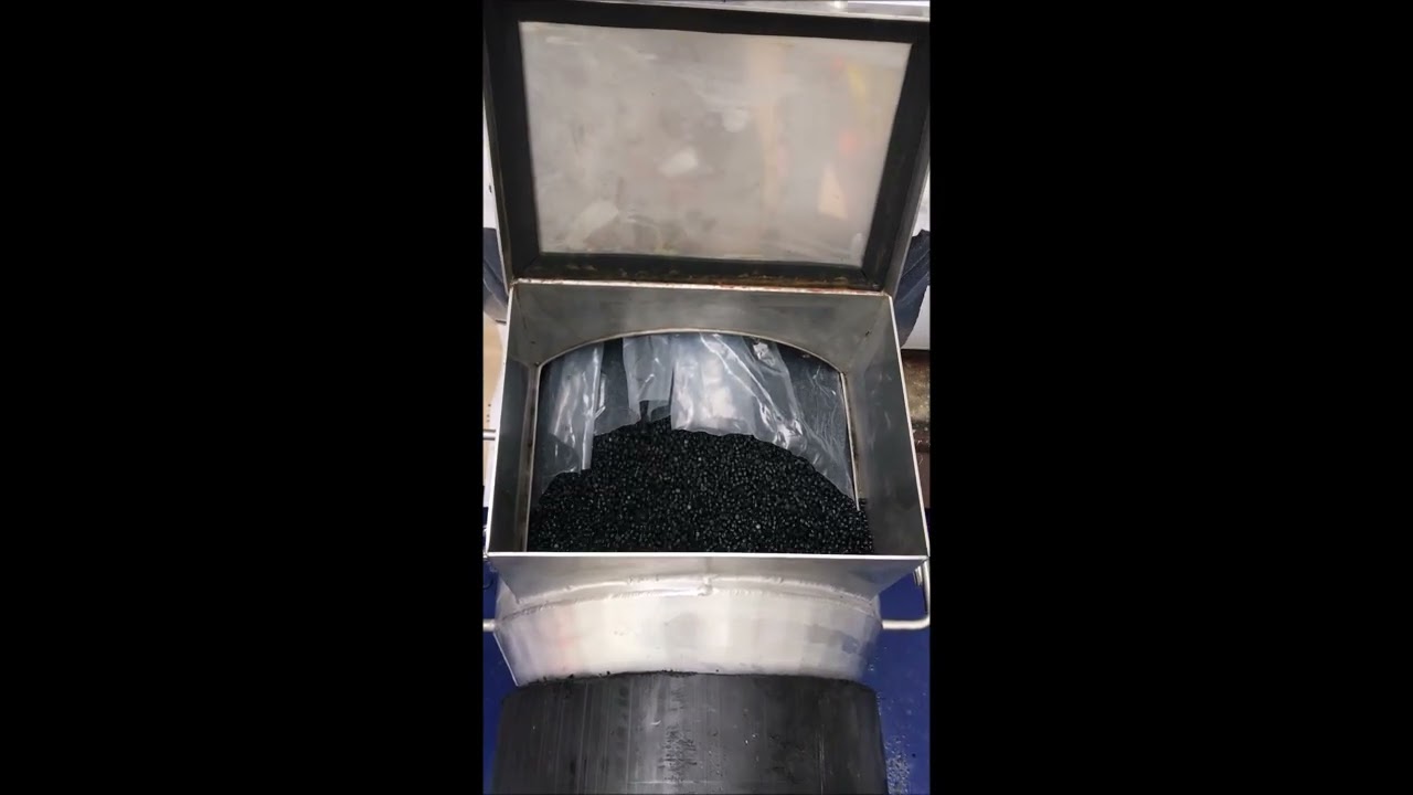 PE Beads Container Unloader Skid - Filquip