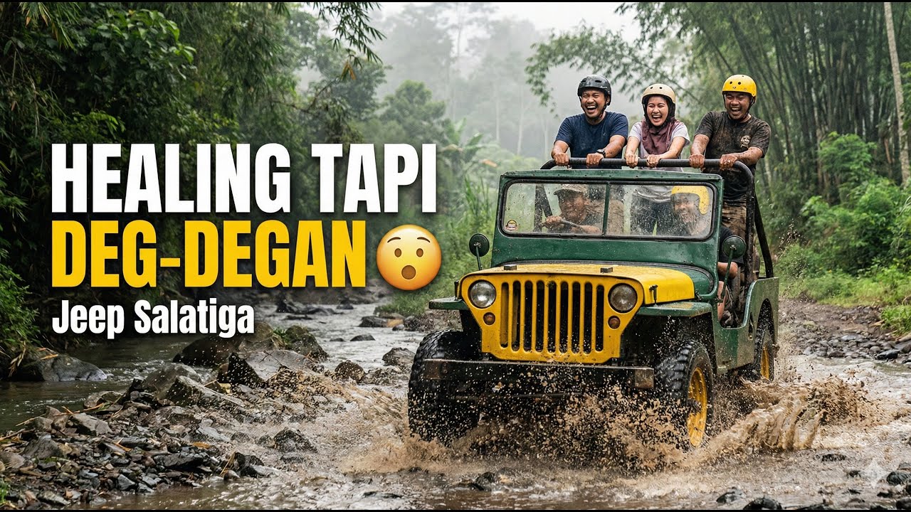 Healing TAPI Deg-degan 😮‍💨 Wisata Jeep SALATIGA Bikin Lupa Pulang