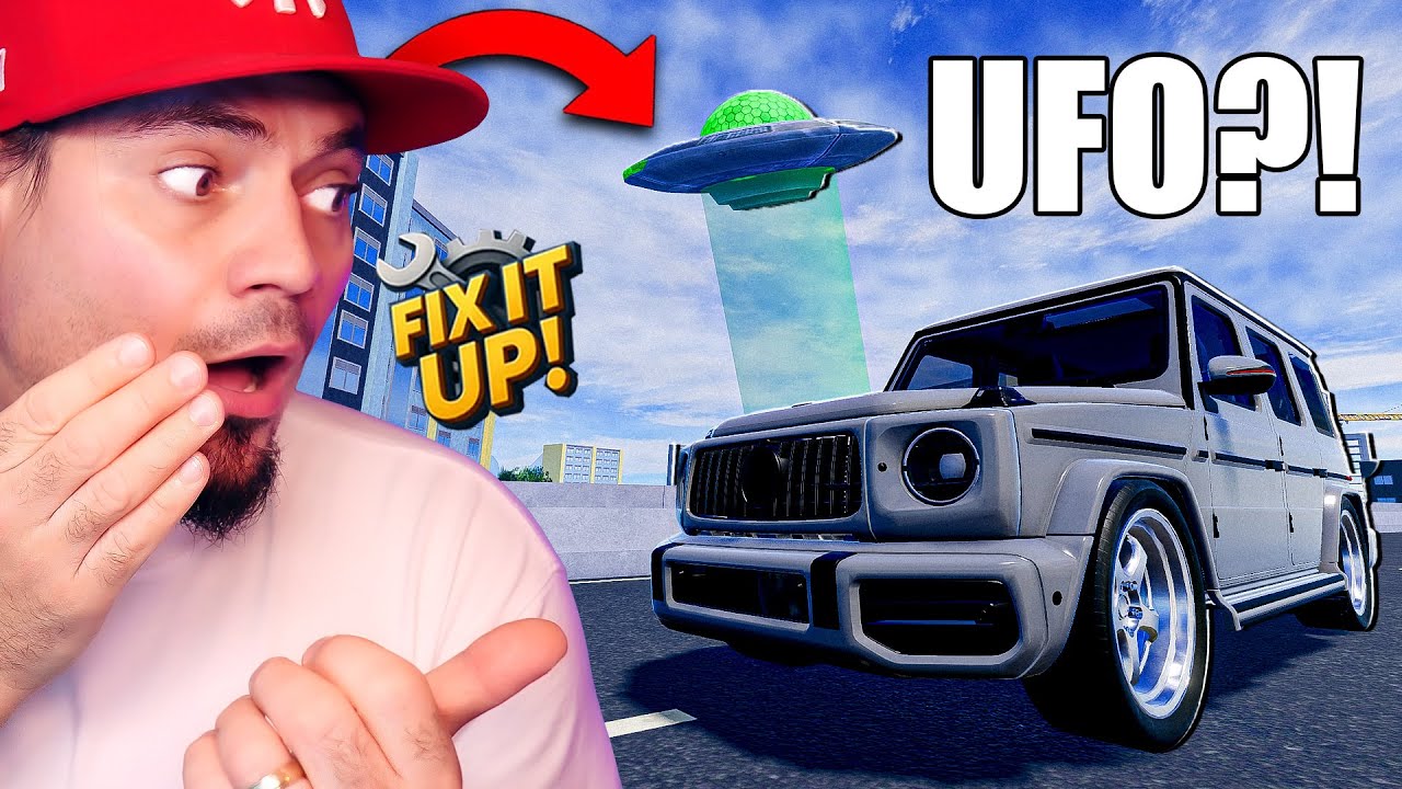 🚗 UFO w FIX IT UP! *porwało mnie?* | Roblox Fix It Up