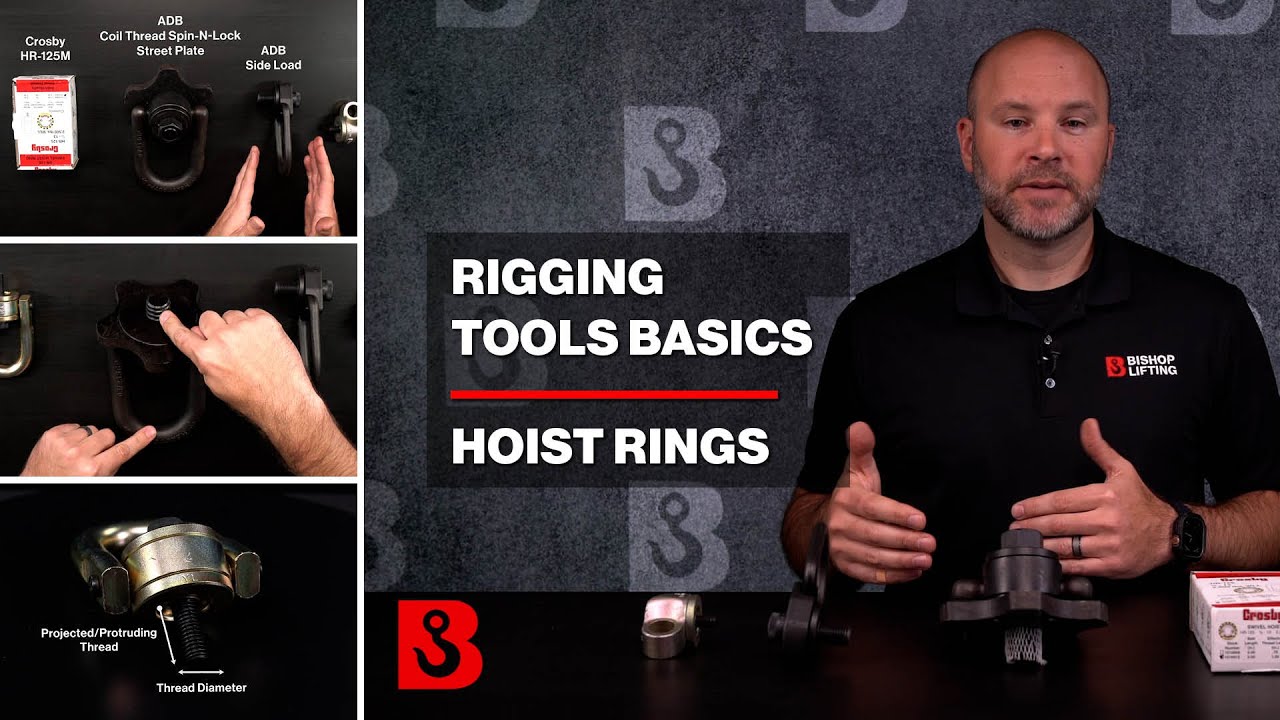What You Need to Know About Using Hoist Rings | Rigging Tool Basics
