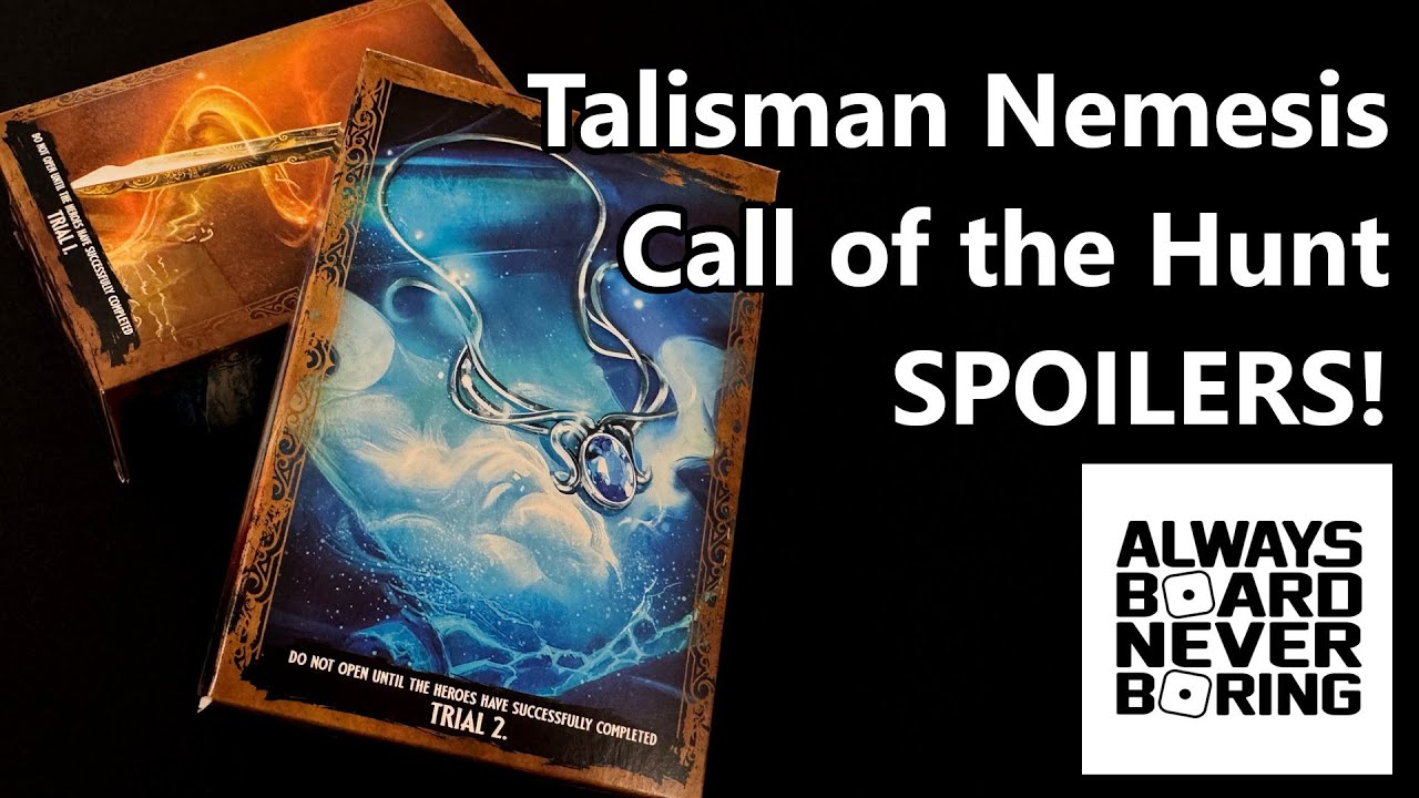 СЕКРЕТЫ Talisman Nemesis | Полные спойлеры к новому дополнению Call of the Hunt от Avalon Hill Games