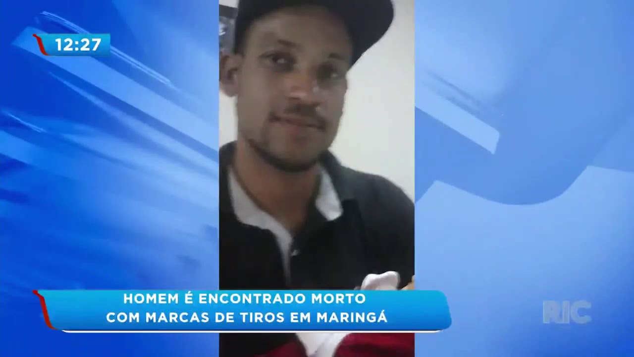 Homem é encontrado morto com marcas de tiros em Maringá