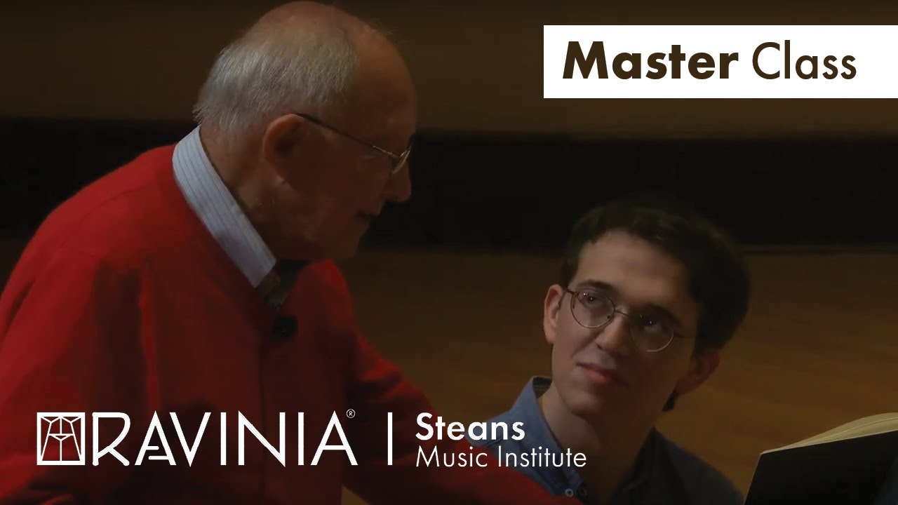 RSMI: Master Class with Gilbert Kalish, piano