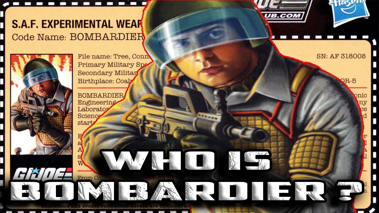 History and Origin of Action Force / GI Joe's BOMBARDIER and the SPECIAL WEAPONS FORCE!