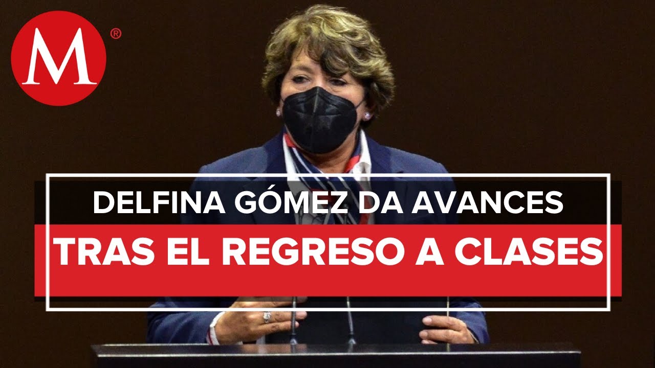 Delfina G&oacute;mez, titular de la SEP, comparece ante comisi&oacute;n del Senado
