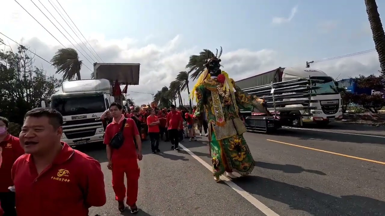 中和躍進聖母會南巡謁祖刈火進香