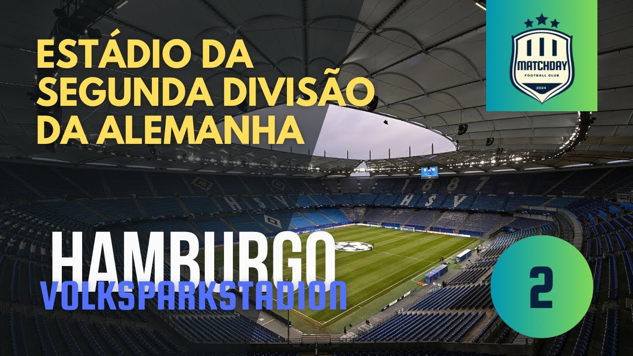 A torcida do HAMBURGO lotou o VOLKSPARKSTADION mas quem cantou mais alto foi…