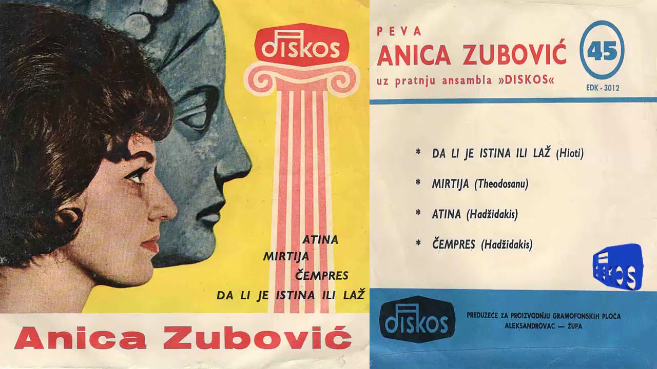 Anica Zubovic - Da li je istina ili laz - (Audio 1963)