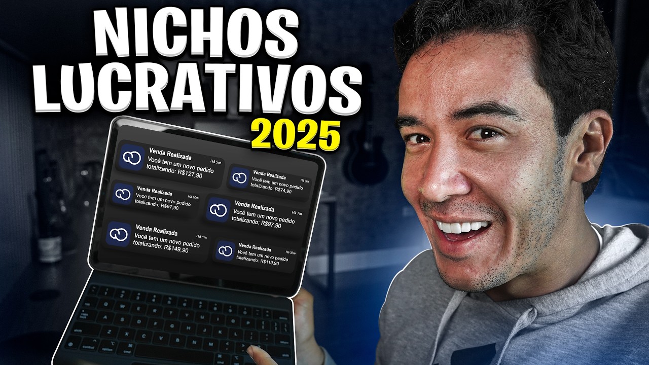 [DROPSHIPPING] 5 NICHOS LUCRATIVOS PARA INICIANTES EM 2025