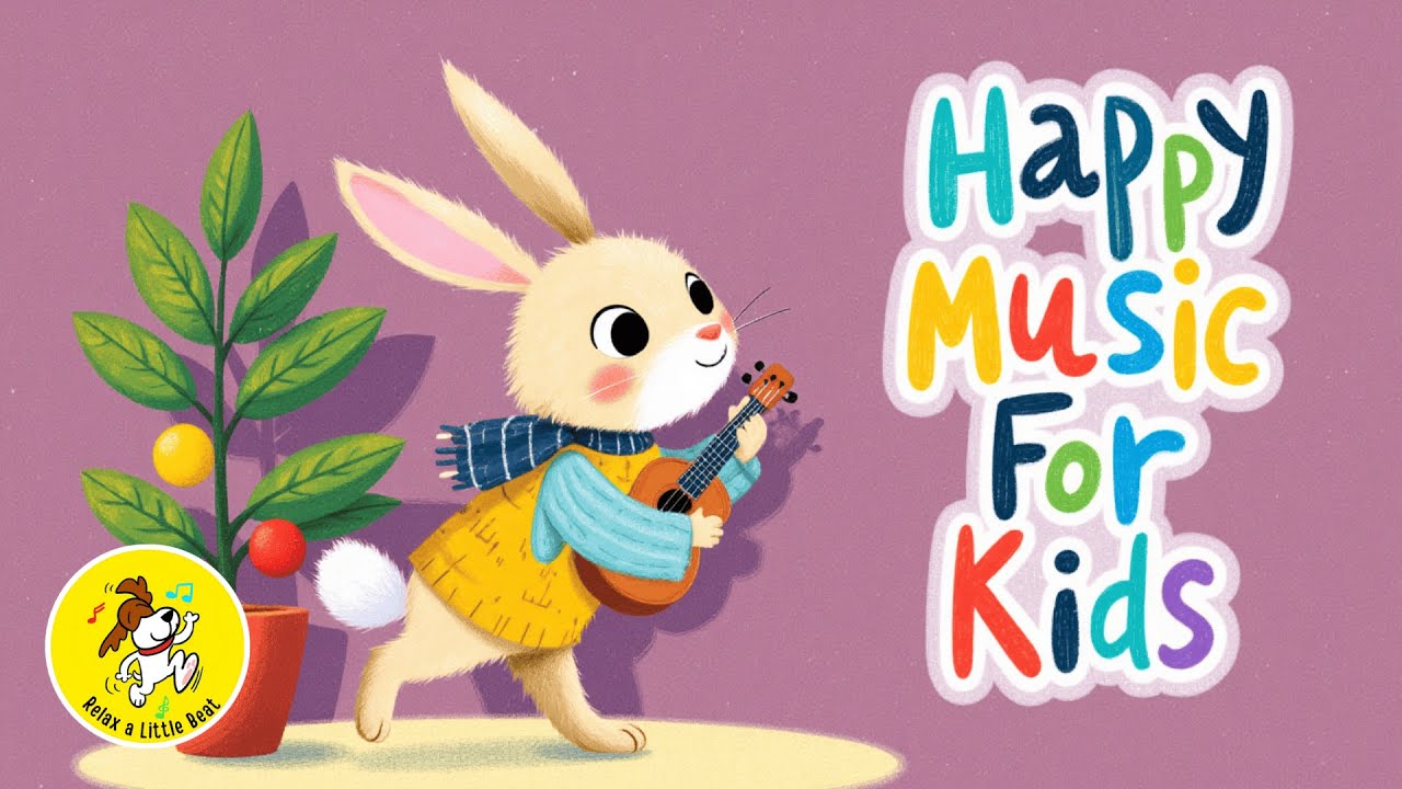 Happy Music for Playtime, Great for Babies & Toddlers | 1 Hour Happy Upbeat Morning Music for Kids