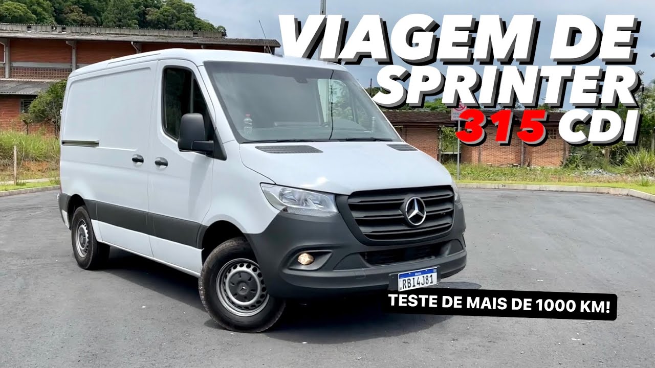 Teste de viagem com a Sprinter 315 CDI | Curiosidade Automotiva