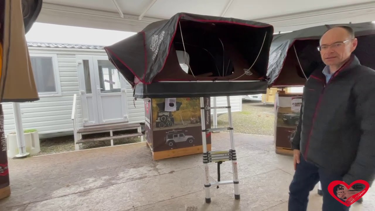 Dachzelte Ausstellungspräsentation