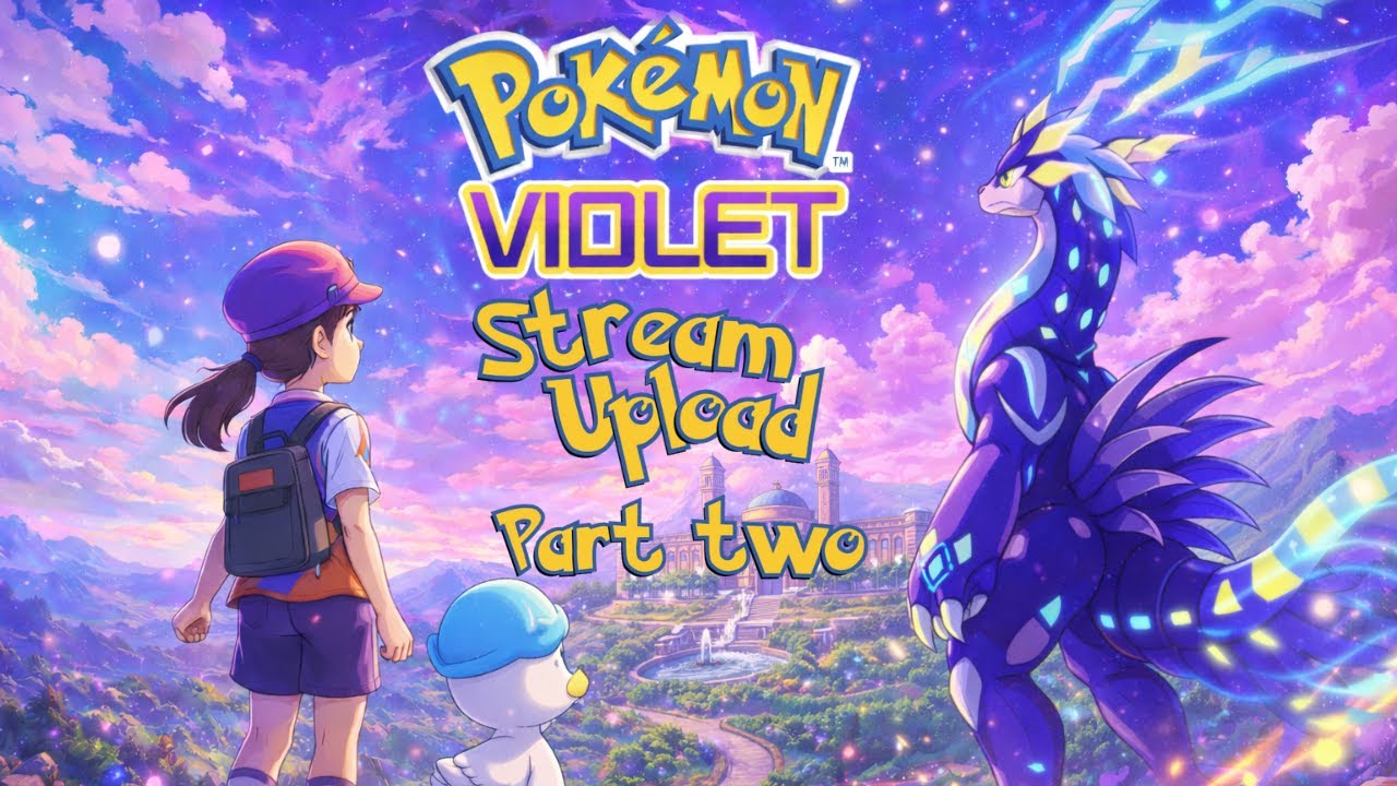 Pokemon Violet playthrough 🎮 Pokemon Scarlet/Violet – Stream Playthrough! | Part 2